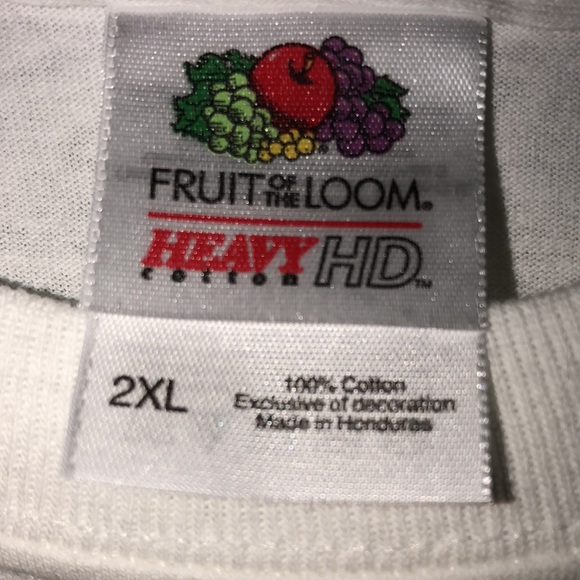 Planet Fitness PF White T-Shirt Size 2XL Brand New - Picture 3 of 4